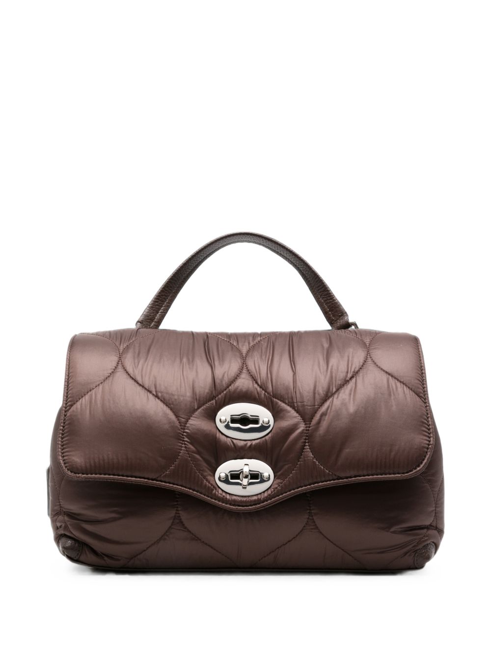 Zanellato Postina Lunaria Small Quilted Bag BROWN