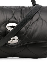 Zanellato Postina Lunaria Small Quilted Bag BLACK