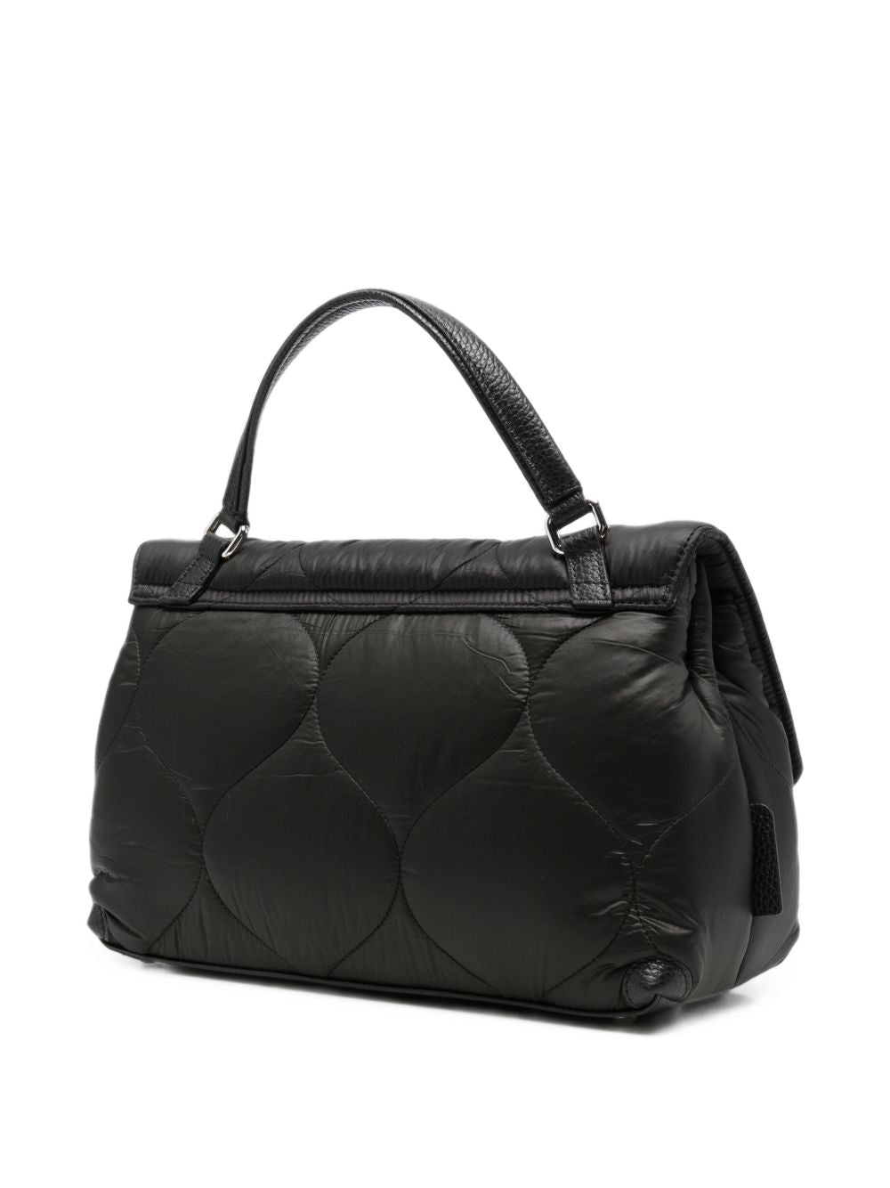Zanellato Postina Lunaria Small Quilted Bag BLACK