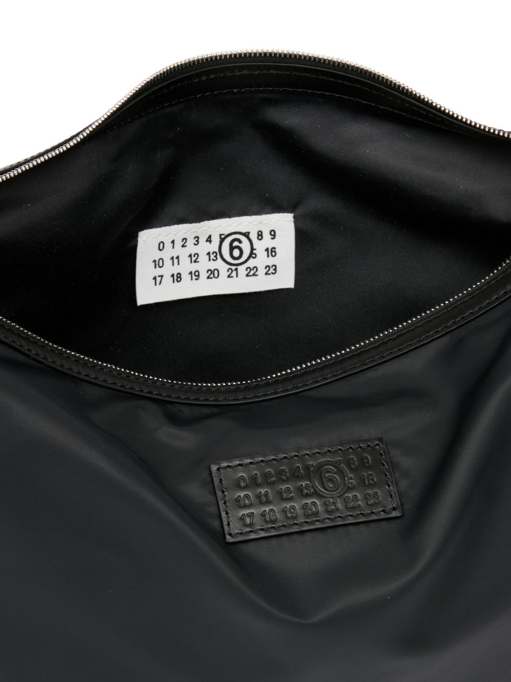 MM6 Maison Margiela Nylon Crossbody Bag BLACK
