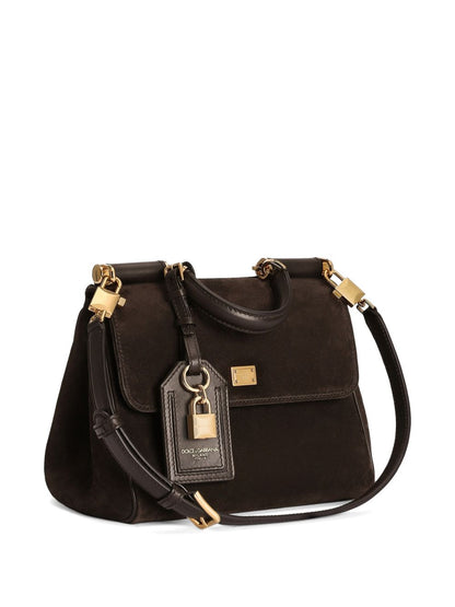 Dolce &amp; Gabbana Sicily Small Handbag BROWN