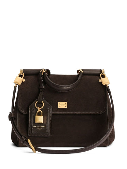 Dolce &amp; Gabbana Sicily Small Handbag BROWN