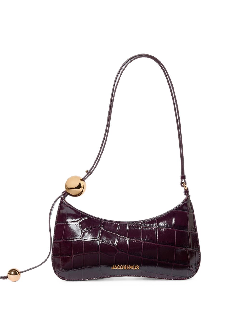 Jacquemus Le Bisou Perle Bag BORDEAUX