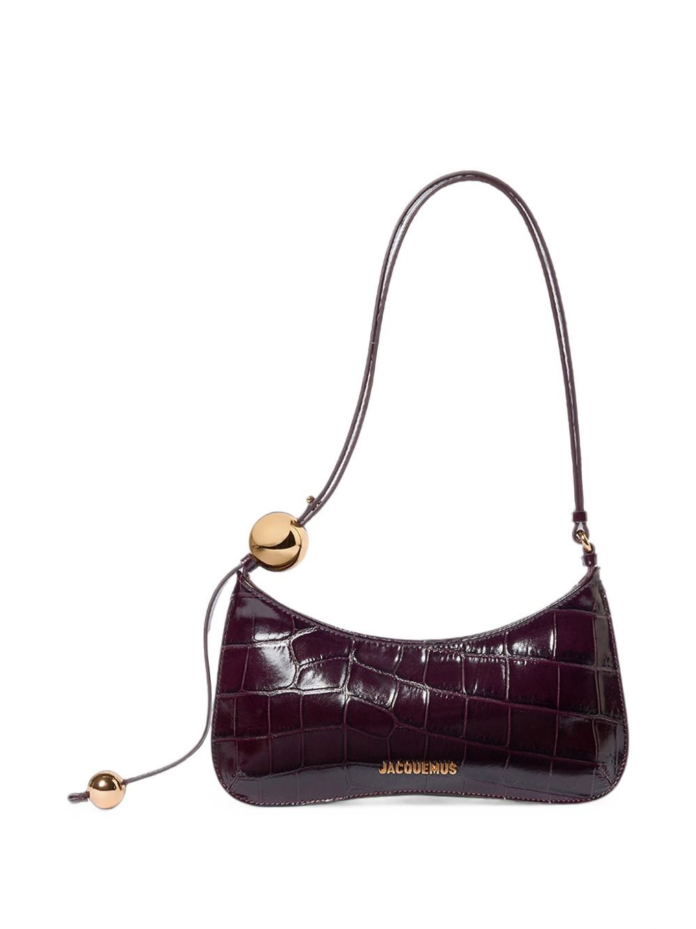 Jacquemus Le Bisou Perle Bag BORDEAUX