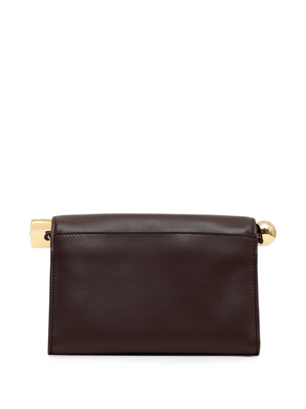 Jacquemus Le Rond Carre Clutch BROWN