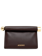 Jacquemus Le Rond Carre Clutch BROWN