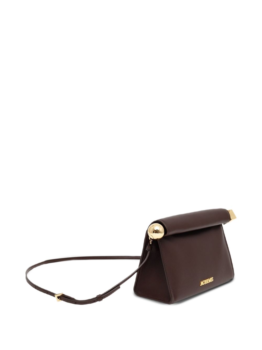 Jacquemus Le Rond Carre Clutch BROWN
