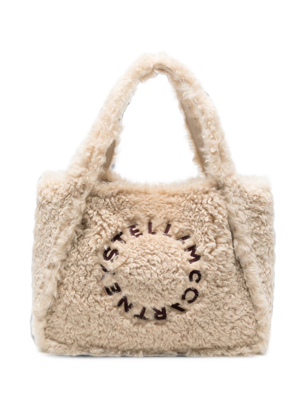 Stella McCartney Logo Canvas Tote BEIGE
