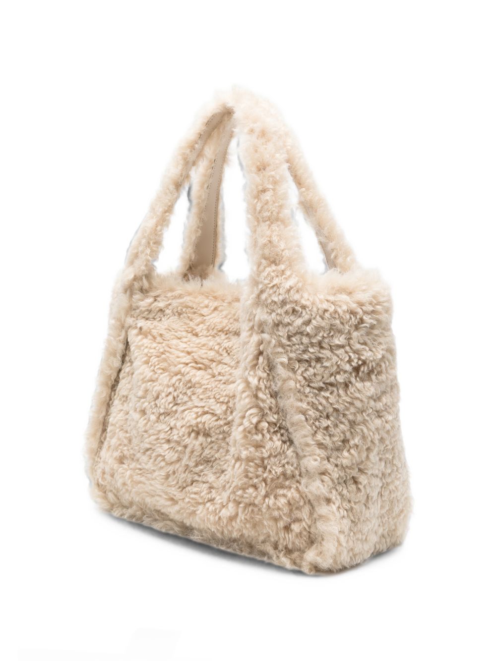 Stella McCartney Logo Canvas Tote BEIGE