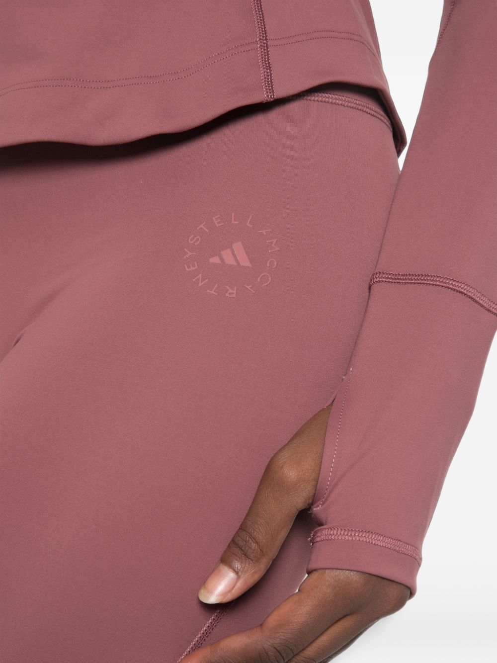 Adidas By Stella McCartney Trousers BORDEAUX