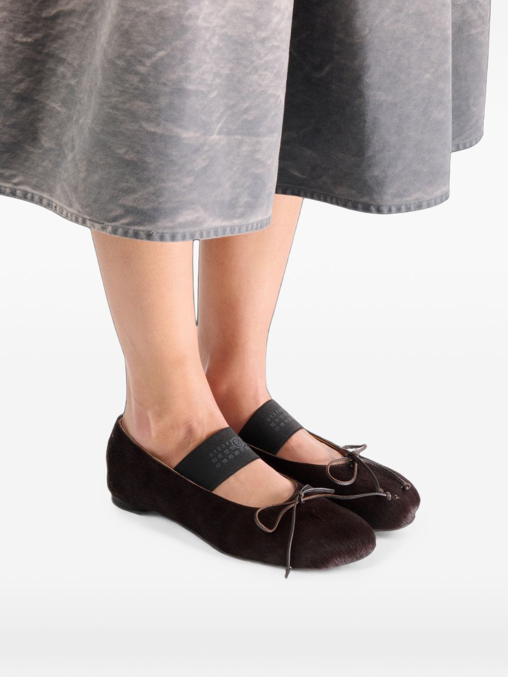 MM6 Maison Margiela Flats BROWN