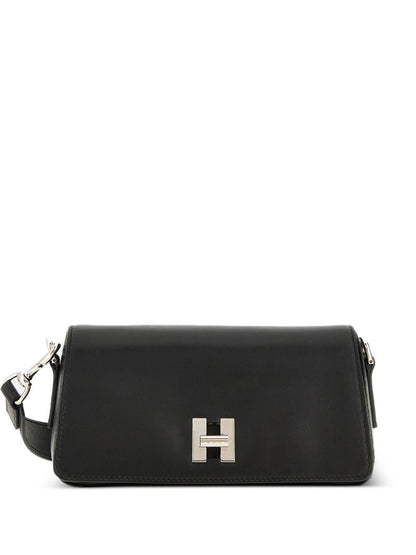 Hogan Leather Shoulder Bag BLACK