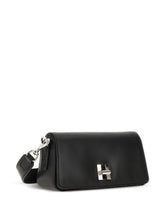 Hogan Leather Shoulder Bag BLACK