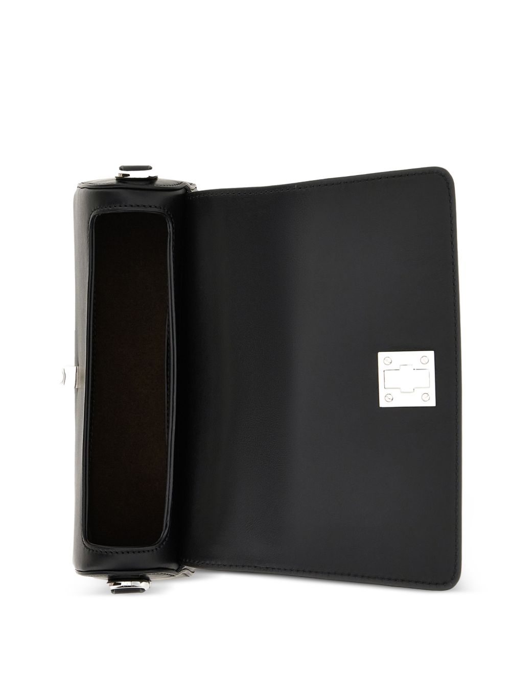 Hogan Leather Shoulder Bag BLACK