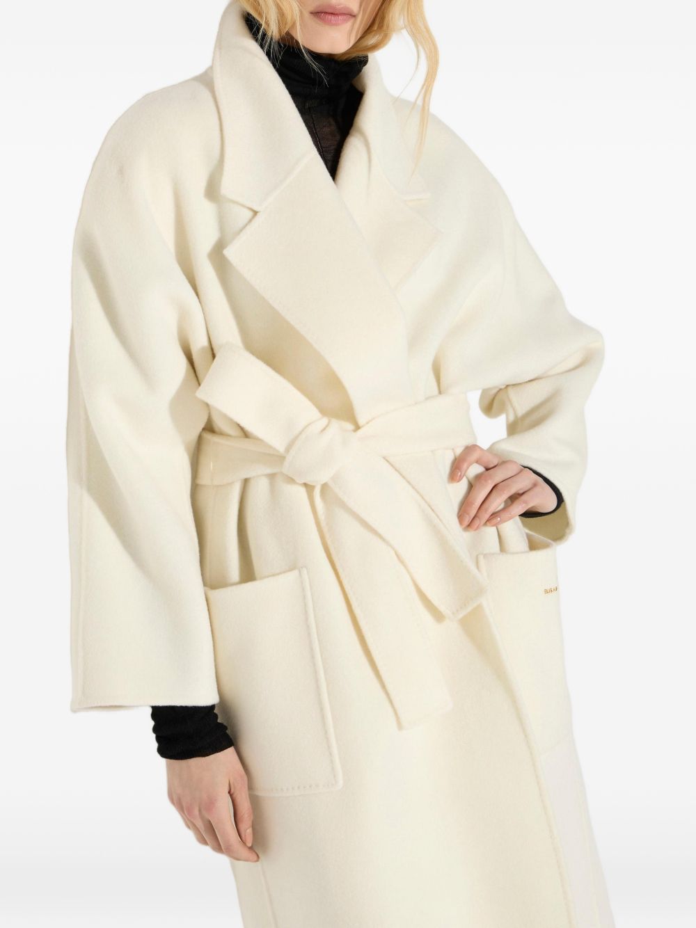 Elisabetta Franchi Coat WHITE