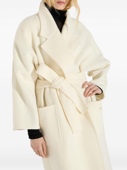 Elisabetta Franchi Coat WHITE