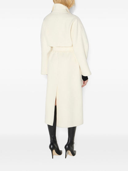 Elisabetta Franchi Coat WHITE