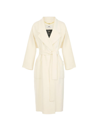 Elisabetta Franchi Coat WHITE