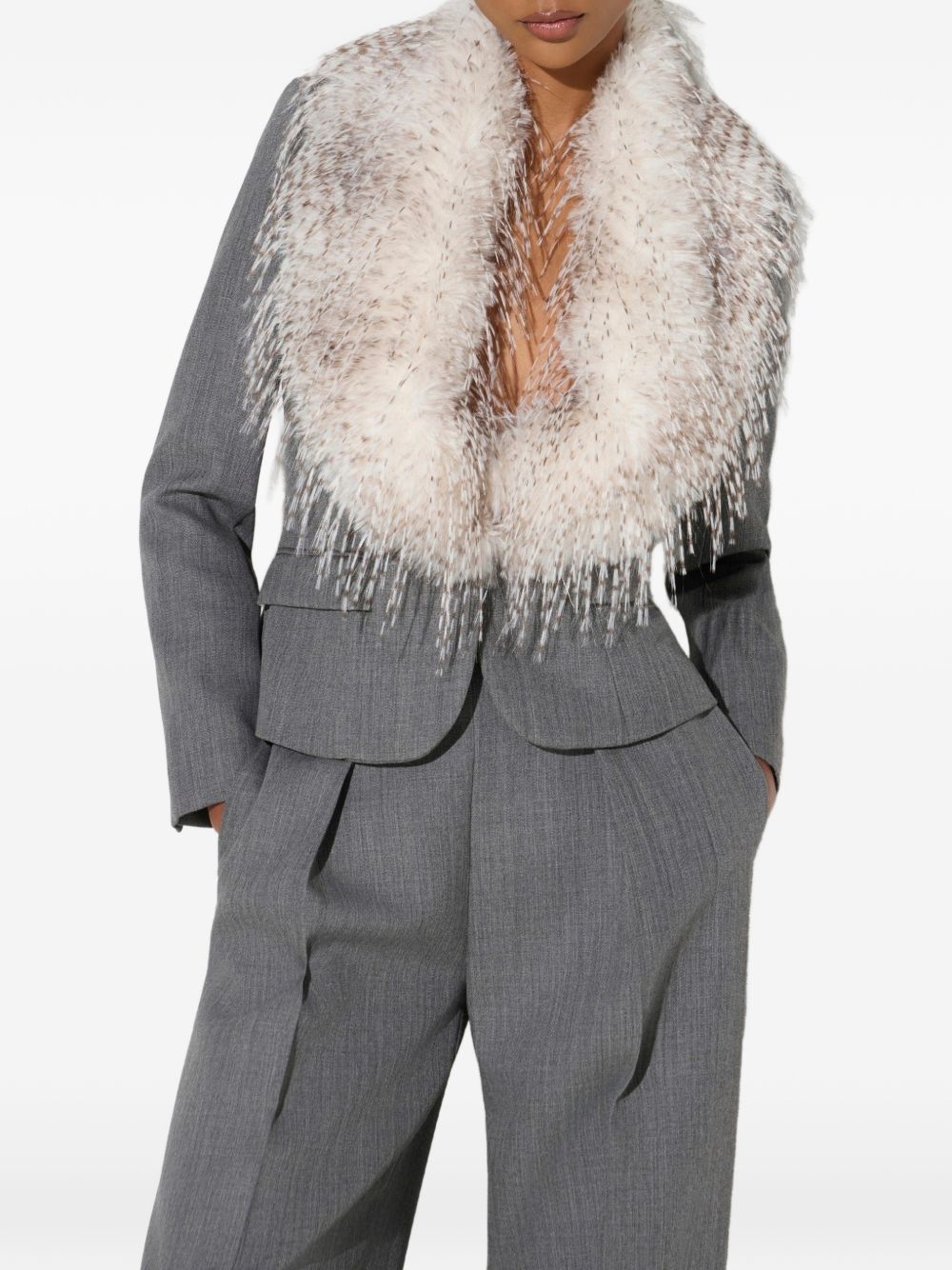 Elisabetta Franchi Jacket Gray