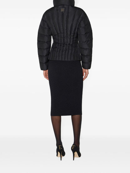 Elisabetta Franchi Coat BLACK