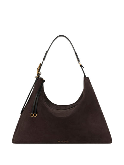 Etro Suede Hobo Bag BROWN