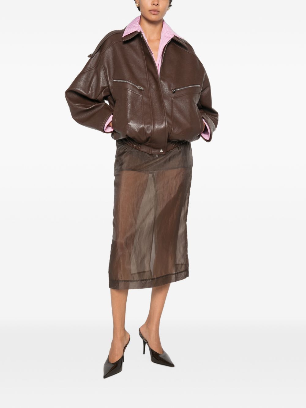 032C Jacket BROWN