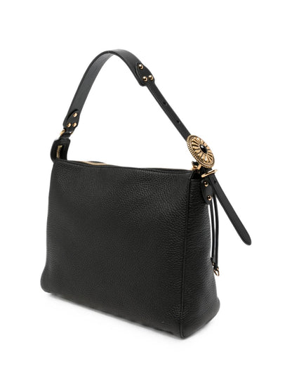 Etro Leather Hobo Bag BLACK