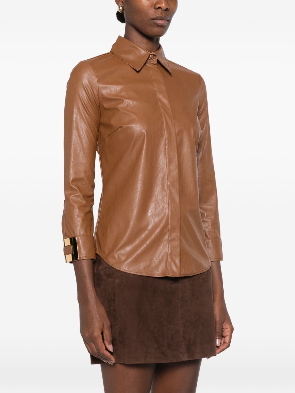 Elisabetta Franchi Shirt BROWN