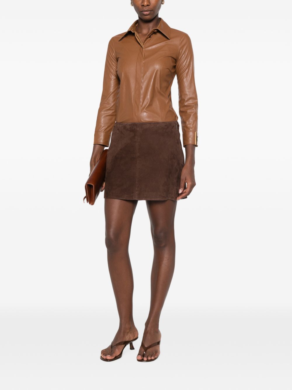Elisabetta Franchi Shirt BROWN