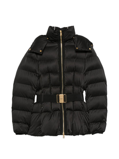 Elisabetta Franchi Coat BLACK