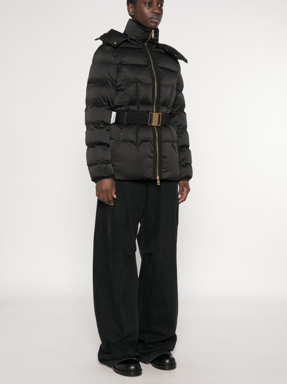 Elisabetta Franchi Coat BLACK