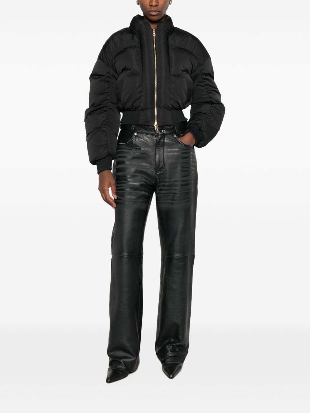 Elisabetta Franchi Coats BLACK BLACK