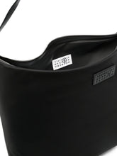MM6 Maison Margiela Logo Nylon Shoulder Bag BLACK