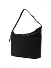 MM6 Maison Margiela Logo Nylon Shoulder Bag BLACK