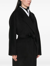 Elisabetta Franchi Coats BLACK BLACK