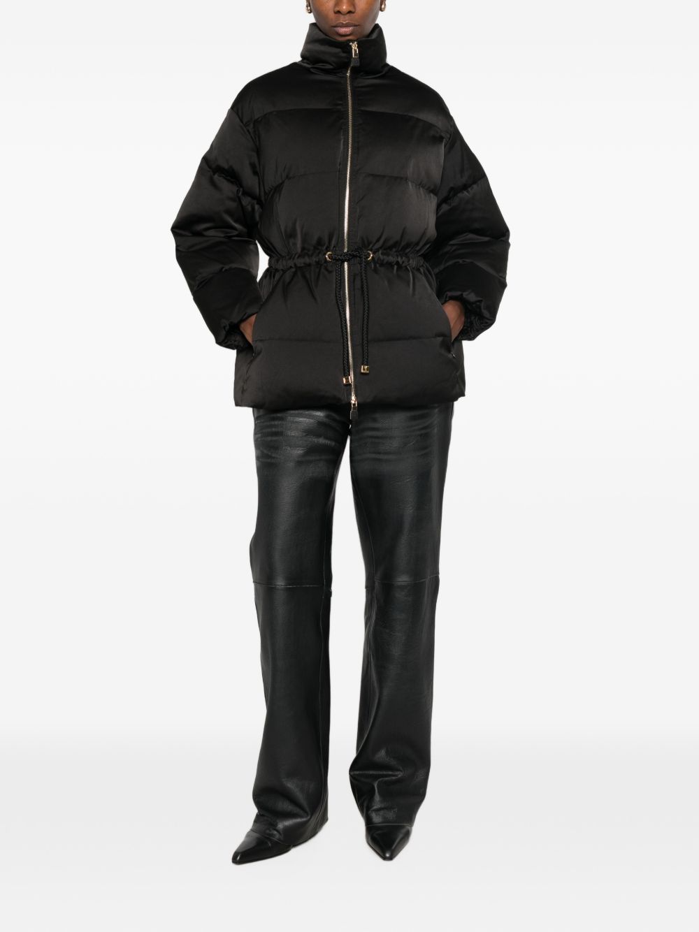 Elisabetta Franchi Coat BLACK