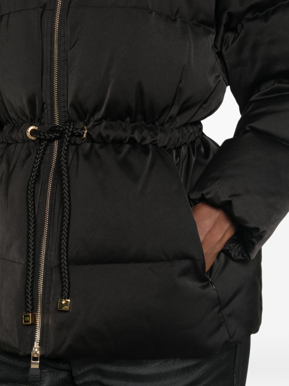 Elisabetta Franchi Coat BLACK