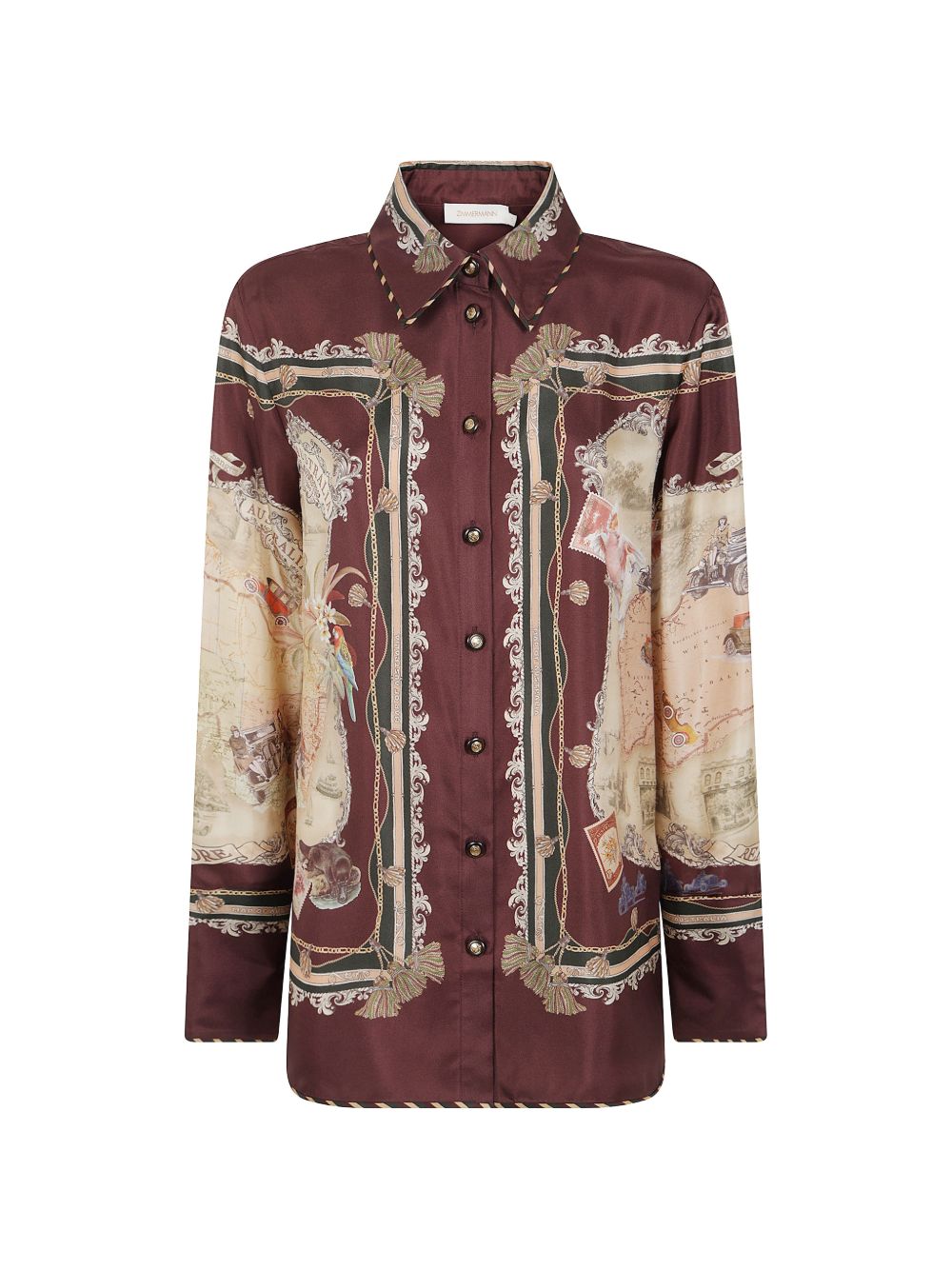 Zimmermann Shirts Purple Purple