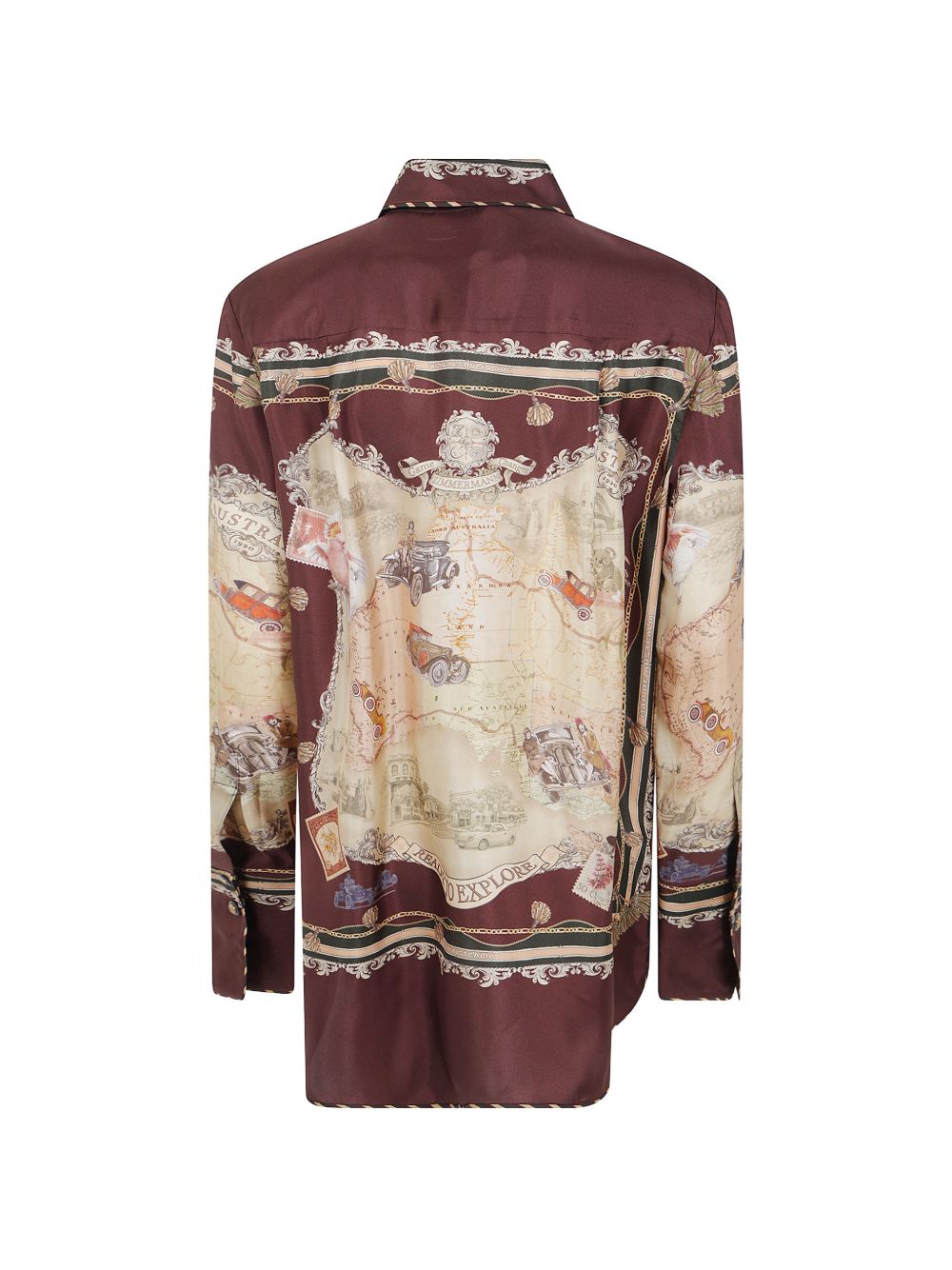 Zimmermann Shirts Purple Purple