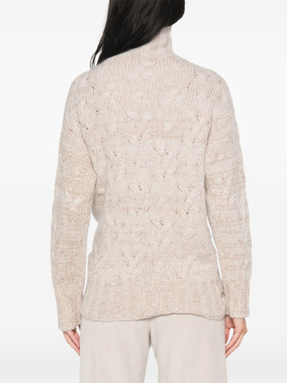 Fabiana Filippi Sweaters BEIGE BEIGE