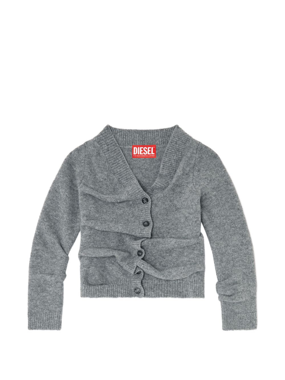 Diesel Sweaters Gray Gray