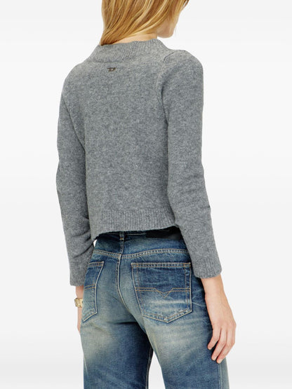 Diesel Sweaters Gray Gray
