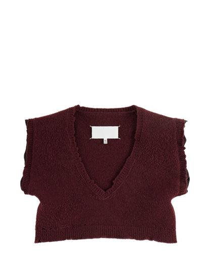 Maison Margiela Top BORDEAUX BORDEAUX