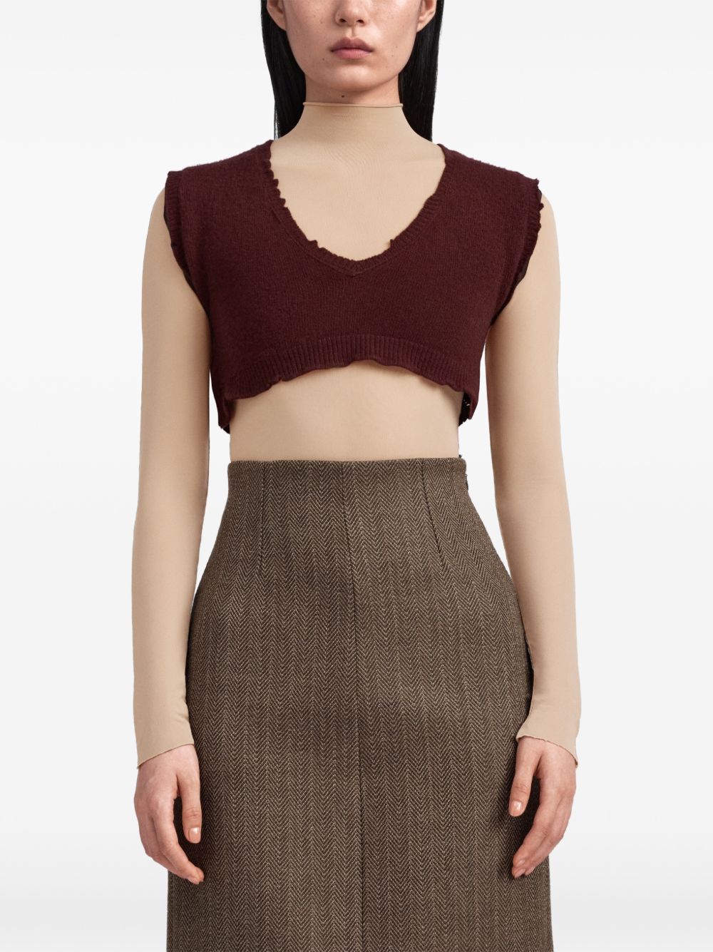 Maison Margiela Top BORDEAUX BORDEAUX