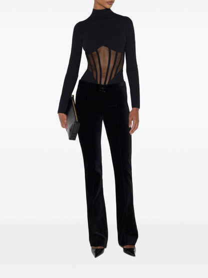 Elisabetta Franchi Top BLACK BLACK