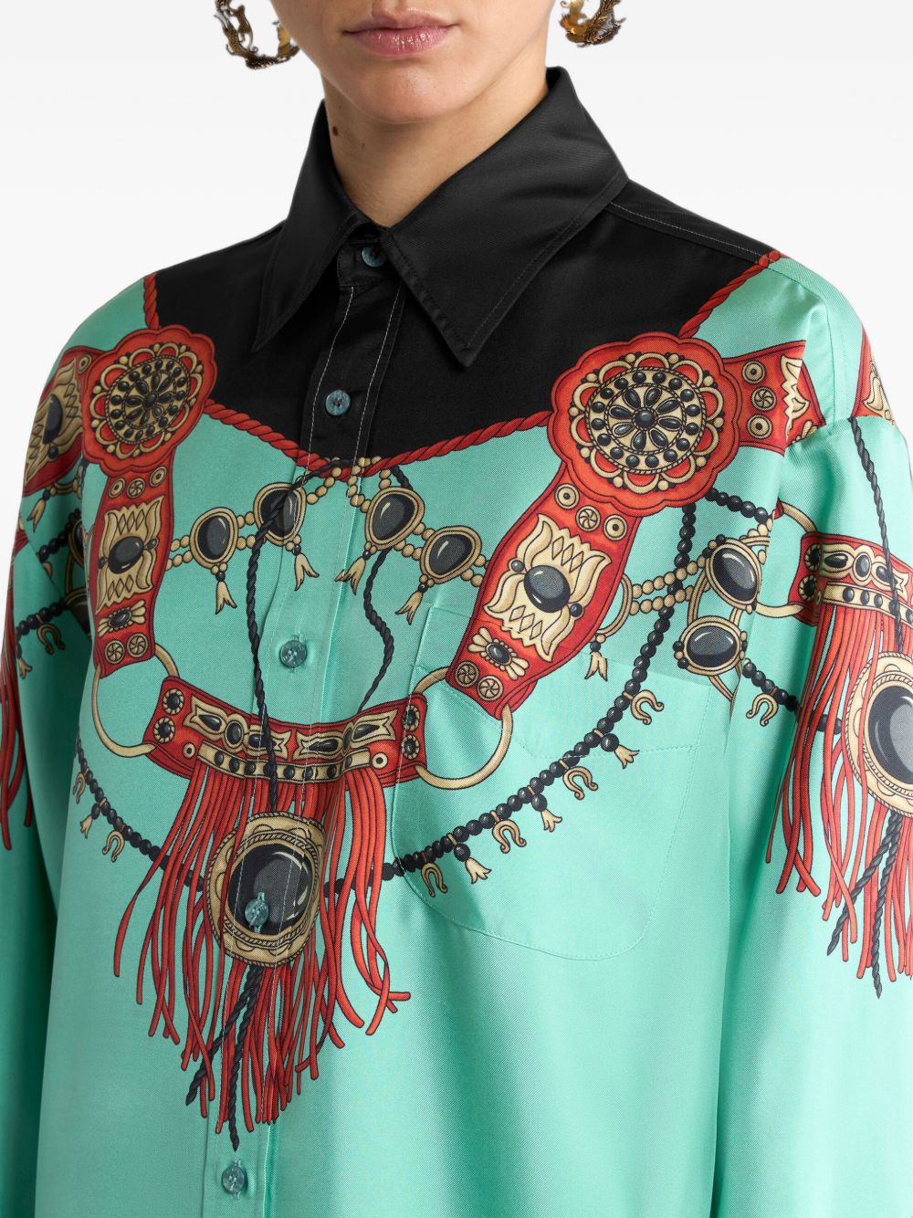 Etro Shirts LIGHT BLUE LIGHT BLUE