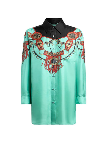 Etro Shirts LIGHT BLUE LIGHT BLUE