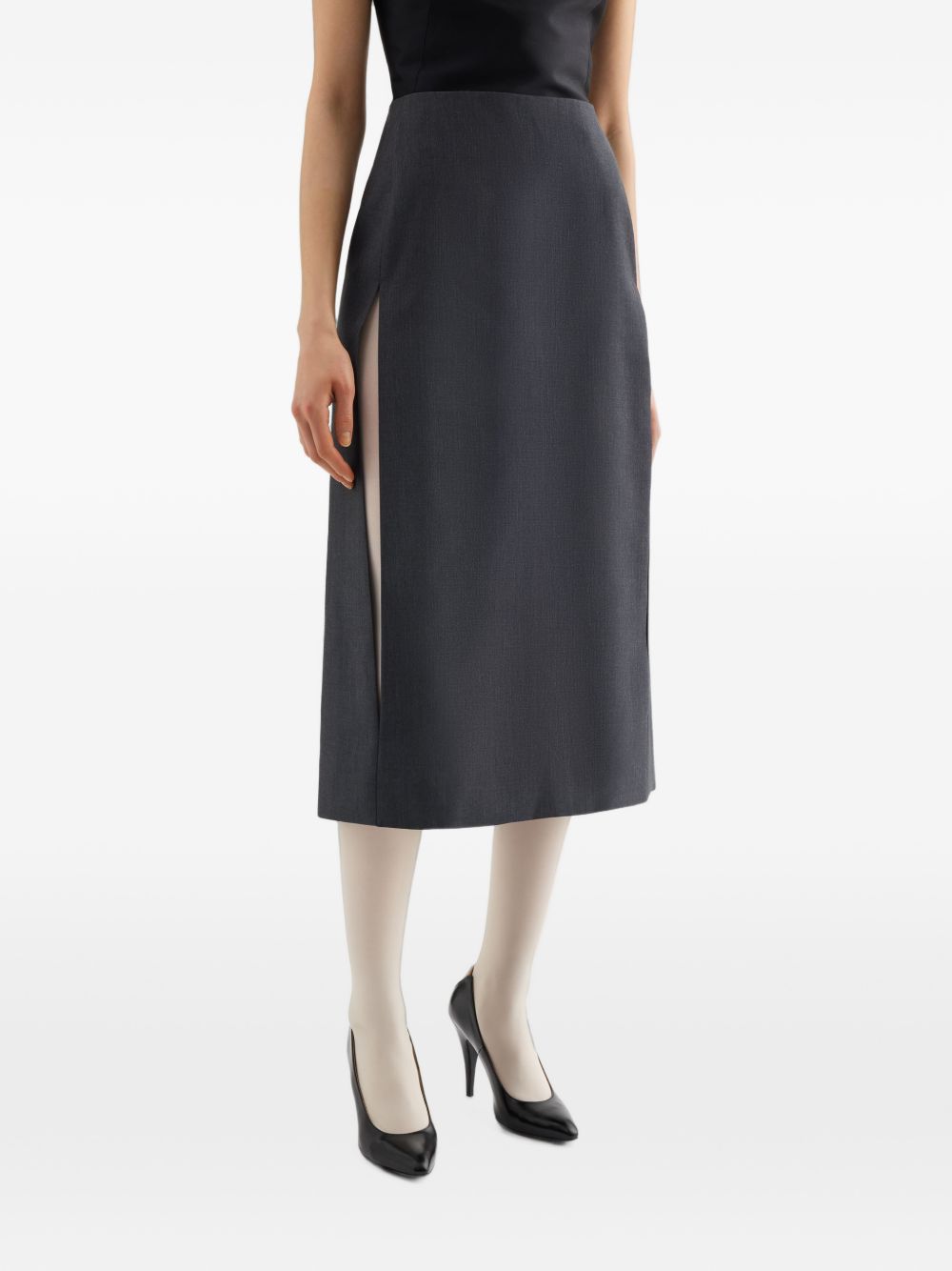 Jil Sander Skirts Gray Gray