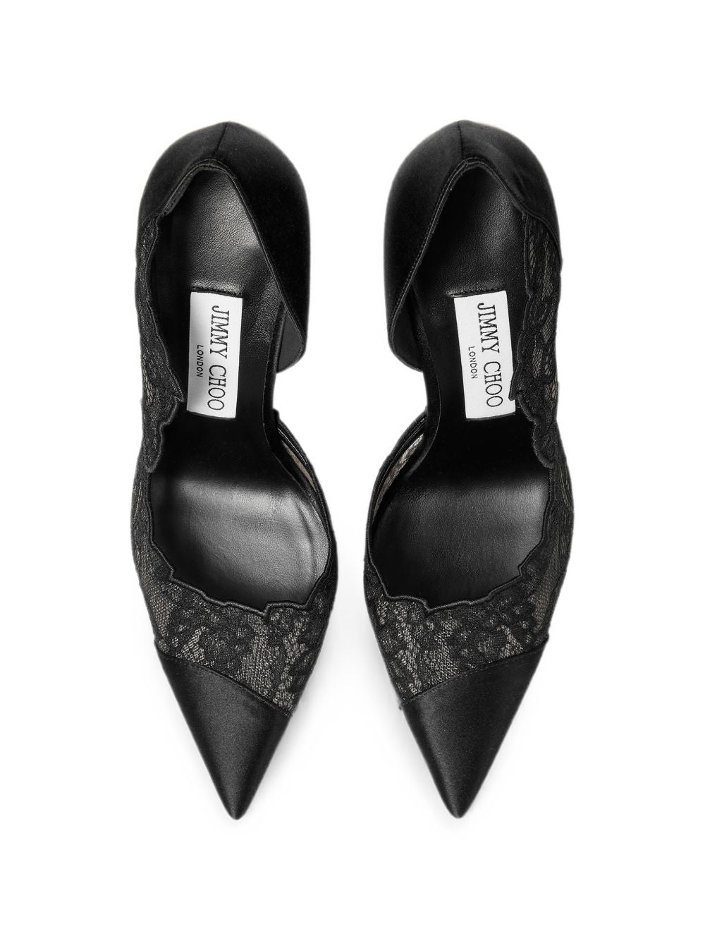 JIMMY CHOO With Heel BLACK BLACK