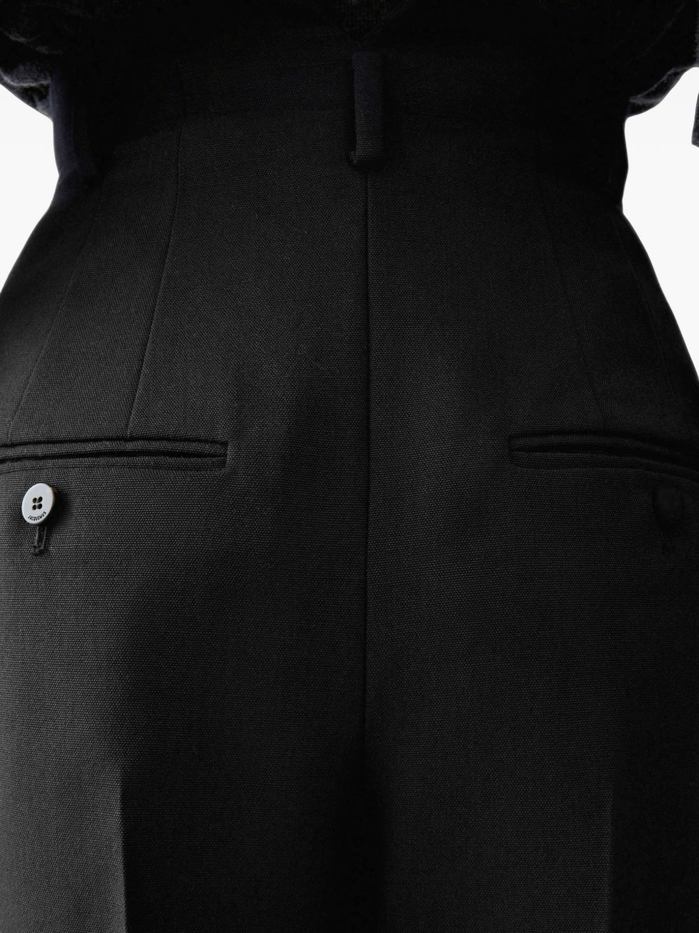 JACQUEMUS Trousers BLACK BLACK